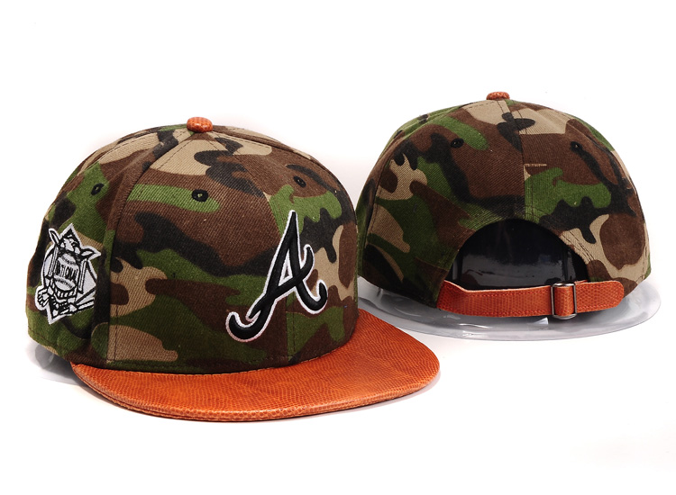 MLB Atlanta Braves NE Strapback Hat #05